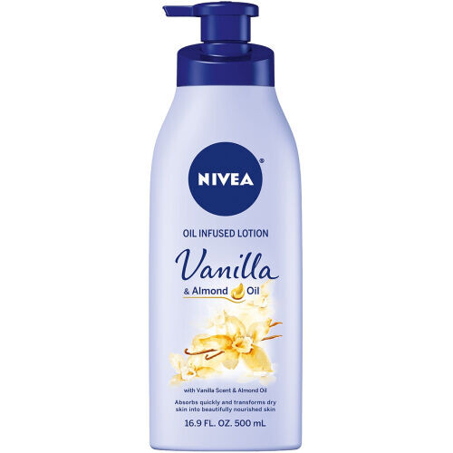Oil-infused Vanilla & Almond Oil Body Lotion