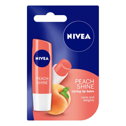 Peach Shine Flavored Lip Balm