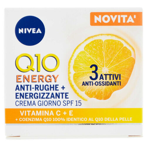 Q10 Energy Anti-rughe + Energizzante SPF 15