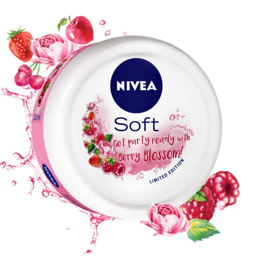 Soft Berry Blossom