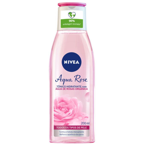 Tônico Hidratante Nivea Aqua Rose