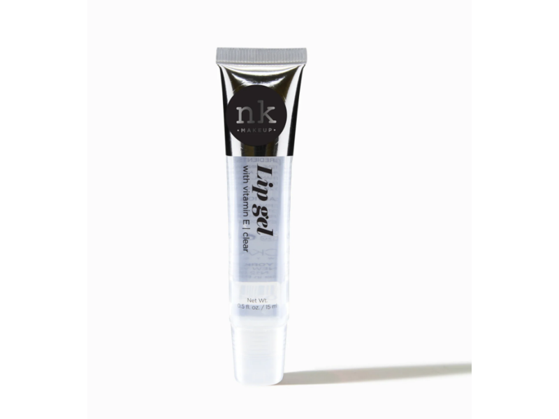 nicka k Lip Gel with Vitamin E, Clear, 0.5 fl oz/15 mL