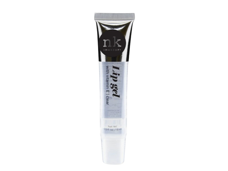 nicka k Lip Gel with Vitamin E, Clear, 0.5 fl oz/15 mL, Pack Of 3