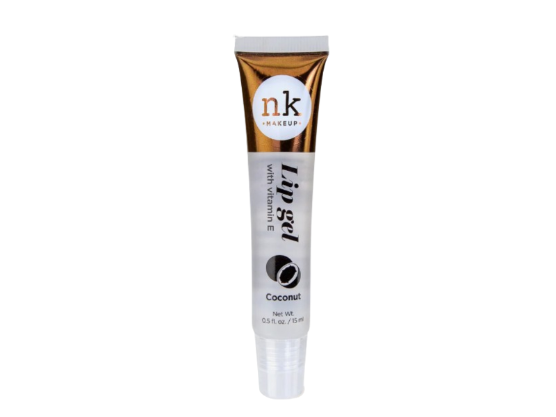 nicka k Lip Gel with Vitamin E, Coconut, 0.5 fl oz//15 mL, Pack Of 3