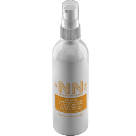 Sun Protection Cream For Body And Face With Mineral Filter, Coconut Oil And Aloe Vera Gel SPF 30