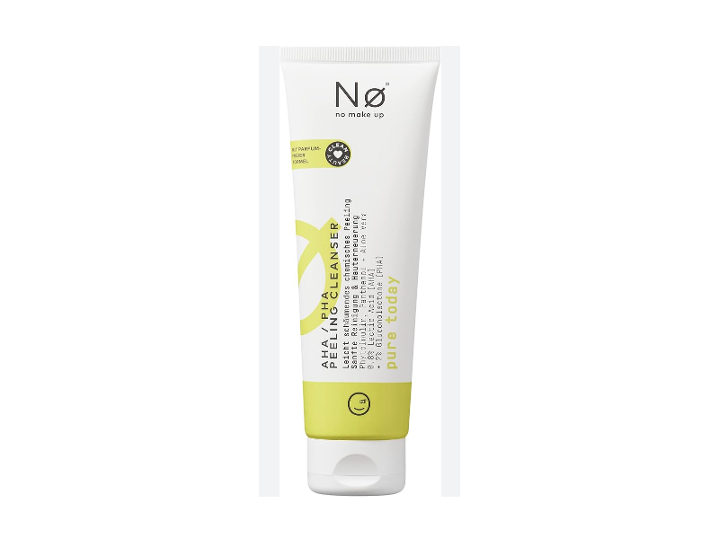 No Make Up AHA/PHA Peeling Cleanser, 4.23 fl oz/125 mL