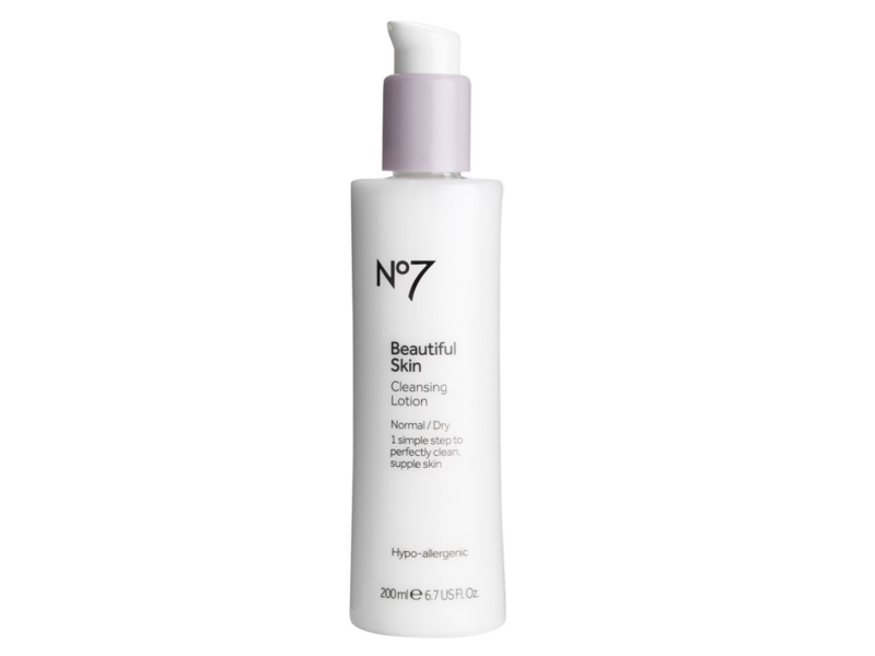 No7 Beautiful Skin Cleansing Lotion, 6.7 fl oz/200 mL