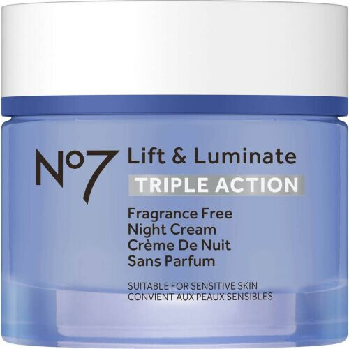 Lift & Luminate Triple Action Fragrance Free Night Cream
