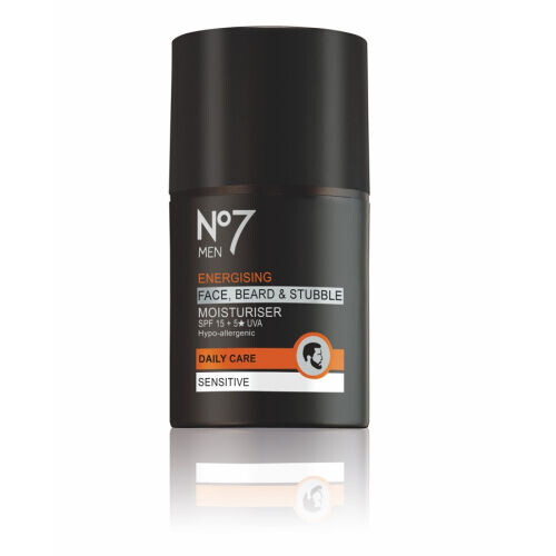 Men Energising Face, Beard & Stubble Moisturiser