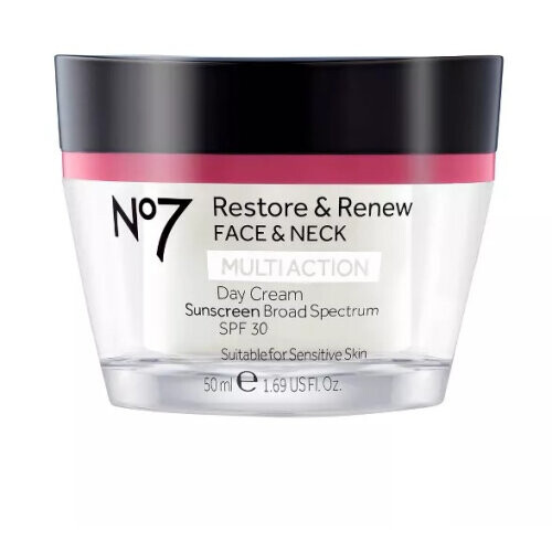 Restore & Renew Face & Neck Multi Action Day Cream SPF 30