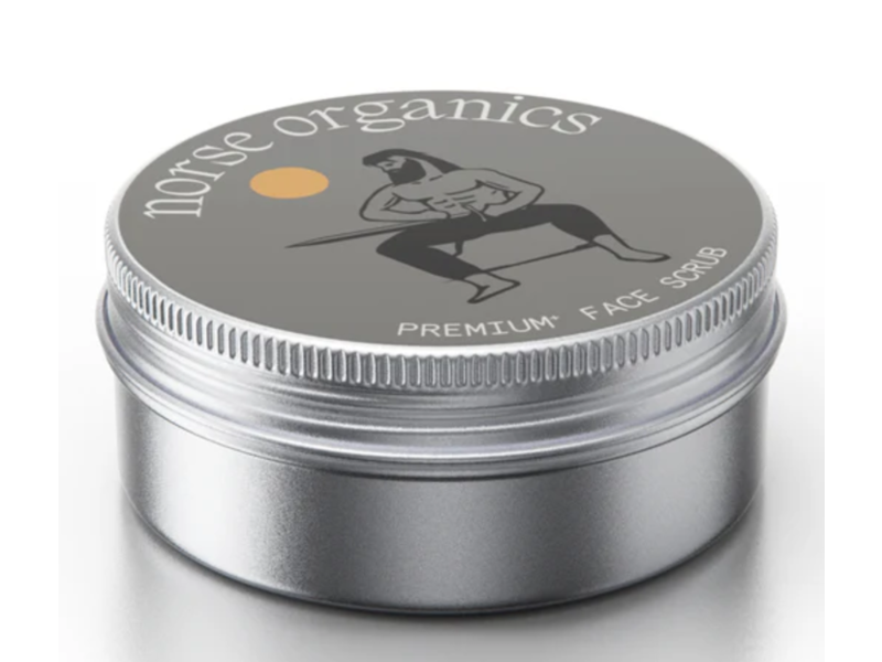 Norse Organics Premium Face Scrub, 10 fl oz/30 mL