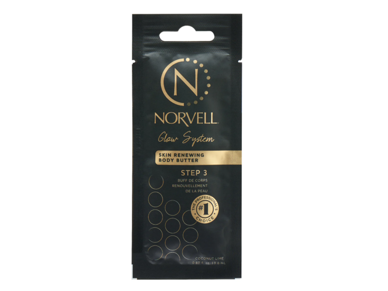 Norvell Glow System Skin Renewing Body Butter, 0.67 fl oz/19.8 mL