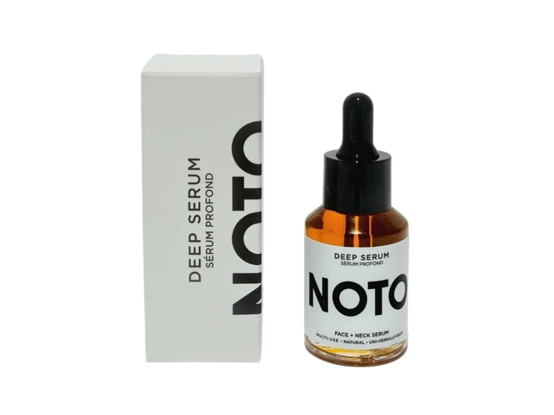Noto Face+Neck Deep Serum, 1 fl oz/30 mL