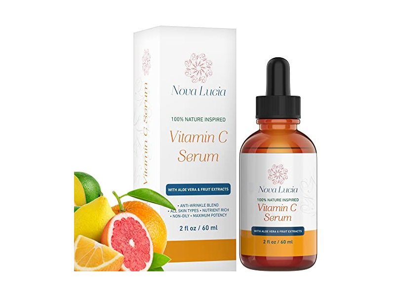 Nova Lucia Vitamin C Serum, 2 fl oz/60 mL