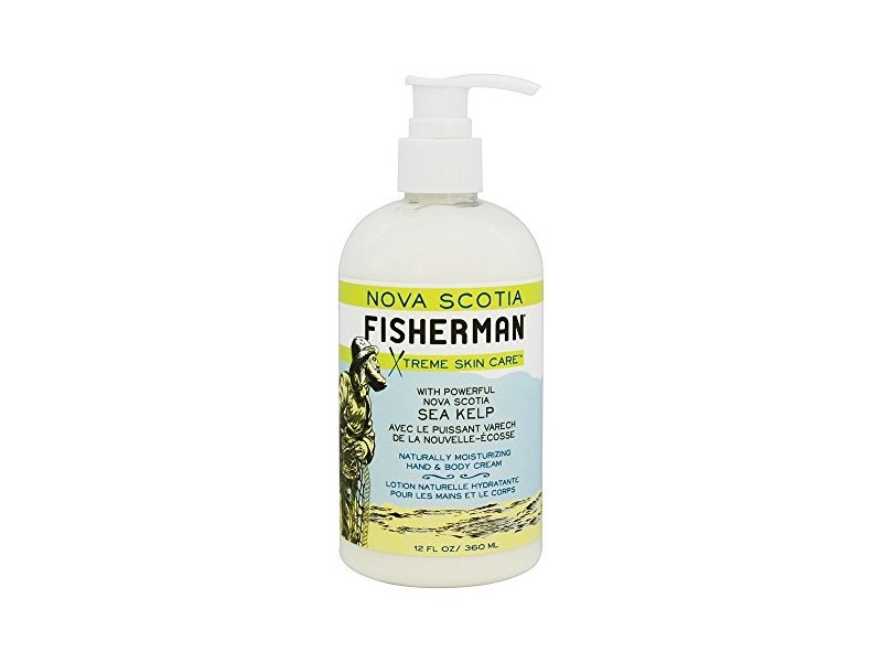 Nova Scotia Fisherman Skincare Moisturising Hand & Body Cream, 12 fl oz