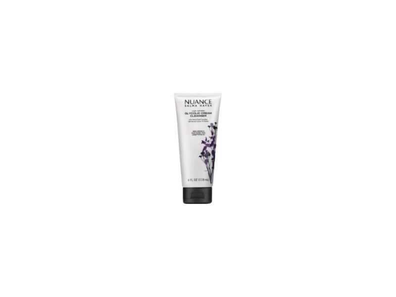 Nuance Salmla Hayek Glycolic Cream Cleanser with Rose Petal Complex, Oak Kernal Extract & Kaolin