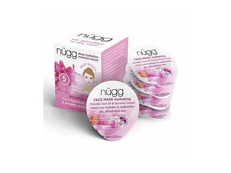 Nugg Hydrating and Moisturizing Face Mask, 5 Pack