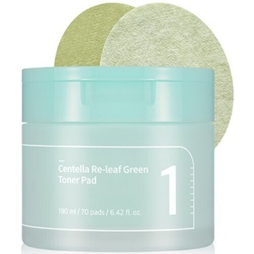 Centella Re-leaf Green Toner Pad