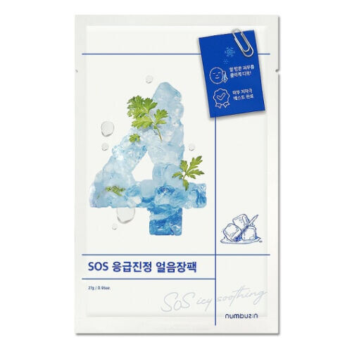 No 4 SOS Icy Soothing Mask Sheet