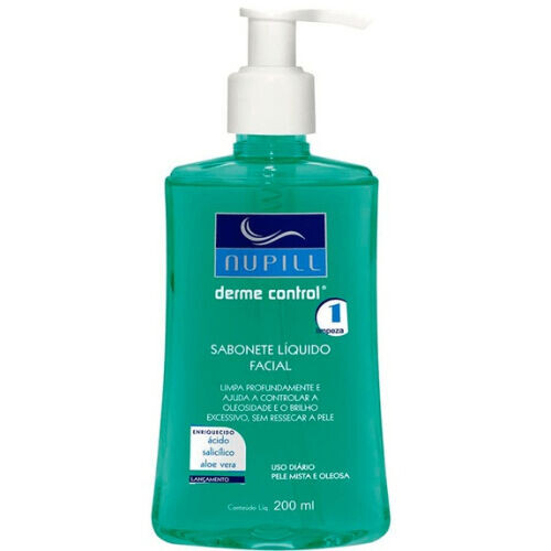 Derme Control Sabonete Líquido Facial