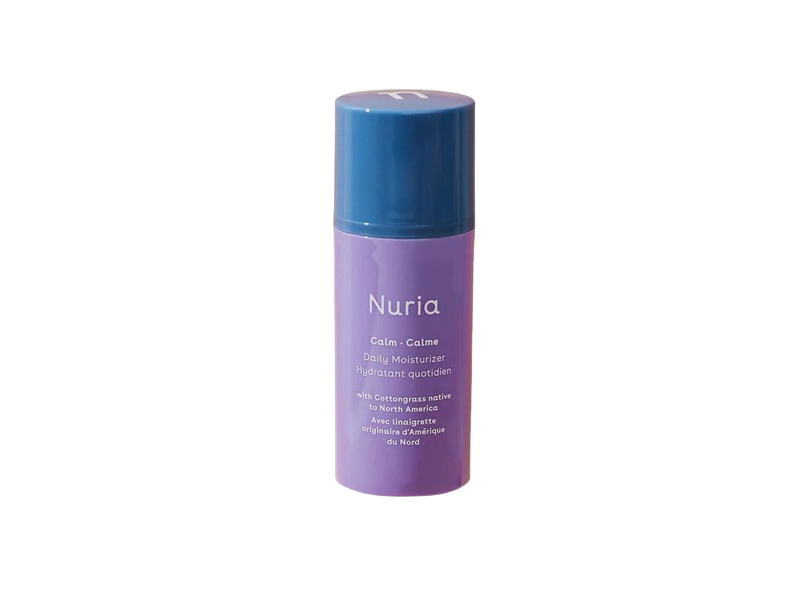 Nuria Calm Daily Moisturizer, Cottongrass, 0.3 fl oz/10 mL