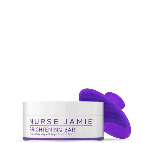 BRIGHTENING BAR WITH EXFOLIBRUSH SILICONE FACIAL BRUSH