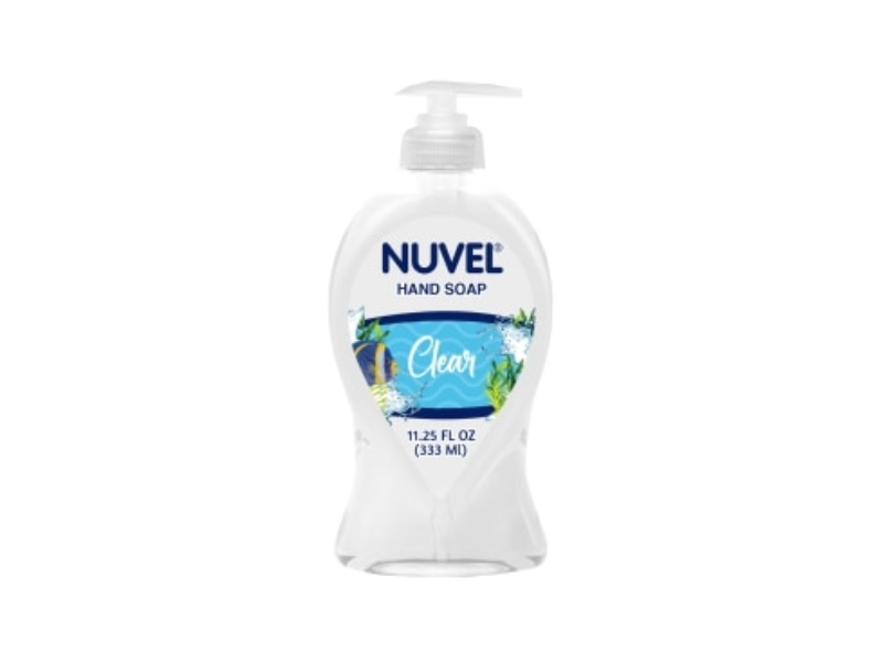 Nuvel Hand Soap, Clear, 11.25 fl oz/333 mL