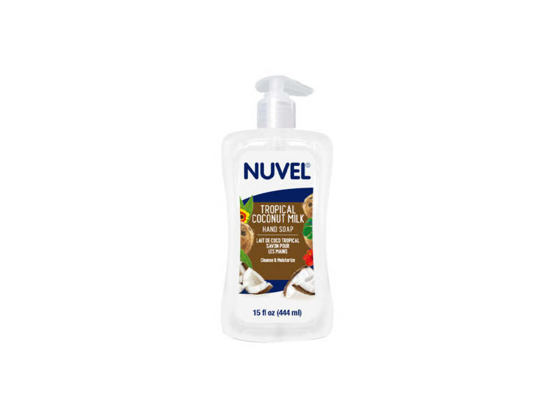 Nuvel Tropical Coconut Milk Hand Soap,15 fl oz/444 mL