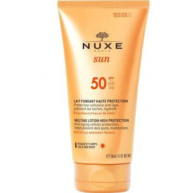 Lait Fondant Haute Protection 50 SPF UVA UVB