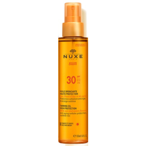 Tanning Oil High Protection For Face And Body SPF 30