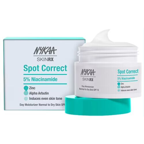 5% Niacinamide Spot Correct Day Moisturiser With SPF 15 For Normal To Dry Skin