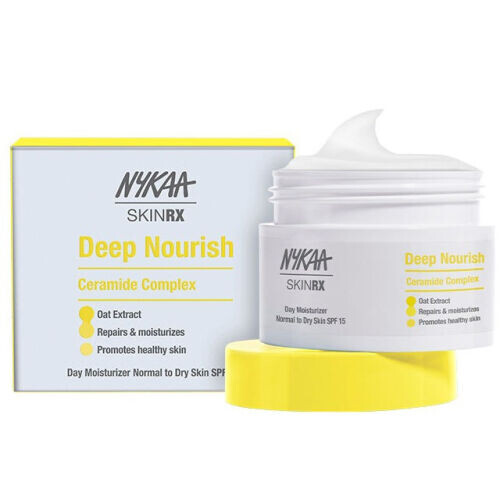 Ceramide Barrier Repair Deep Nourish Day Moisturizer For Normal To Dry Skin With SPF 15