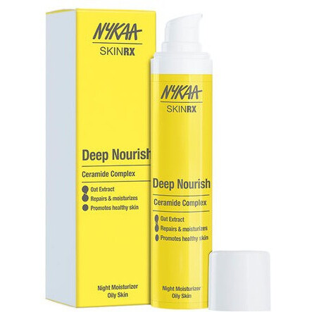 Skinrx Ceramide Barrier Repair Deep Nourish Night Moisturizer For Oily Skin