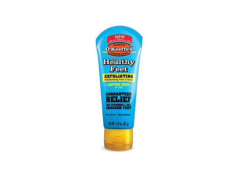 O'Keeffe's for Healthy Feet Exfoliating Foot Cream Tube, 3 oz