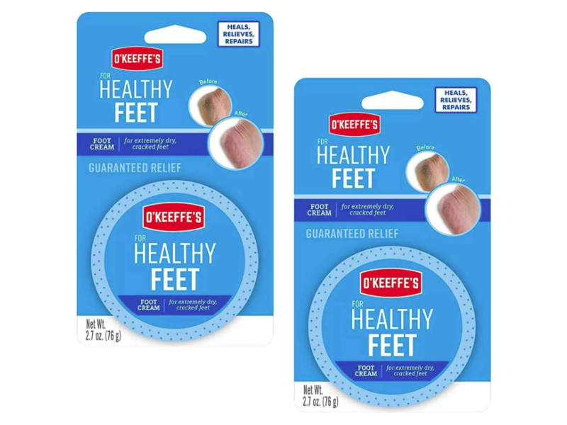 O'Keeffe's for Healthy Feet Foot Cream, 2.7 oz/76 g, Pack of 2