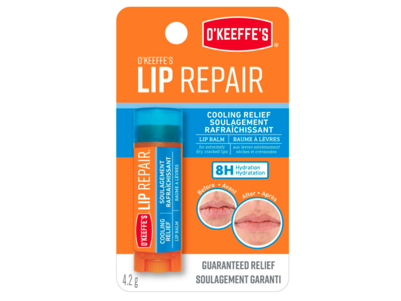 O'Keeffe's Lip Repair Balm, Cooling Relief, 4.2 g