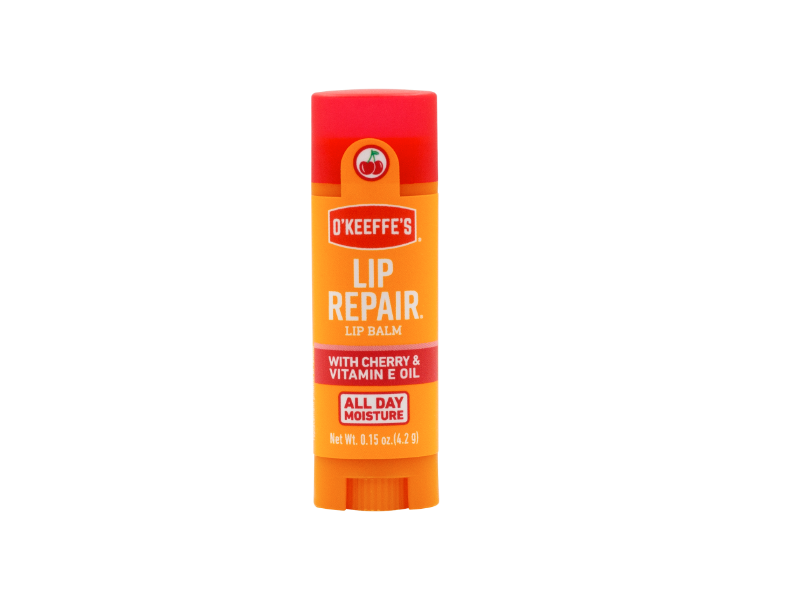 O'Keeffe's Lip Repair Lip Balm, Cherry & Vitamin Oil, 0.15 oz/4.2 g