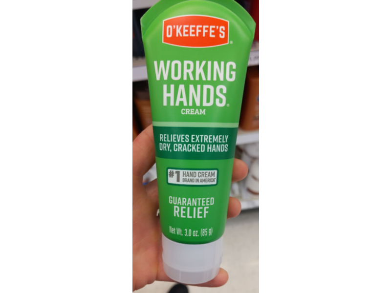 O'keeffe's Working Hands Cream, 3.0 oz/85 g