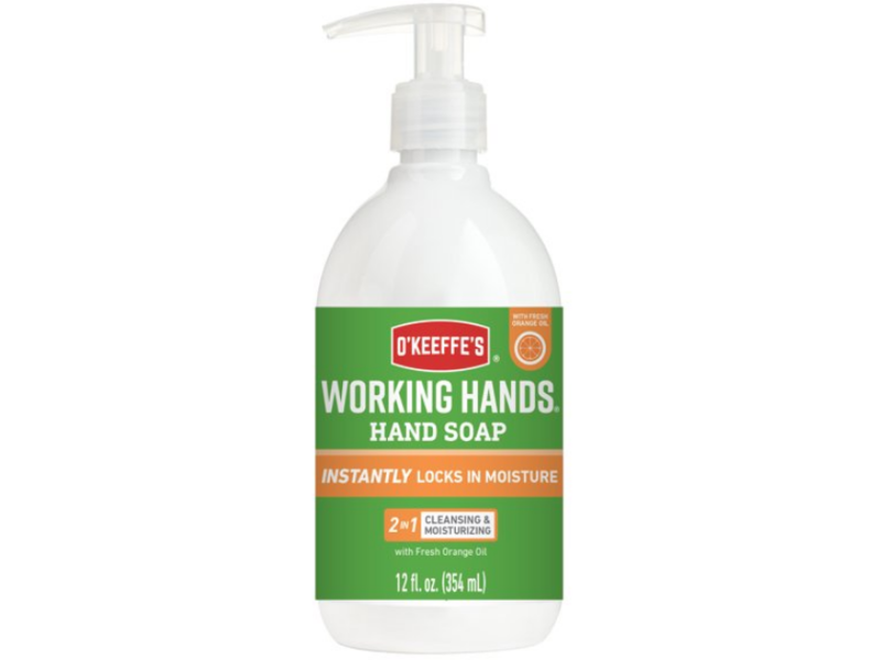 O'Keeffe's Working Hands Hand Soap, Fresh Orange Oil, 12 fl oz/354 mL