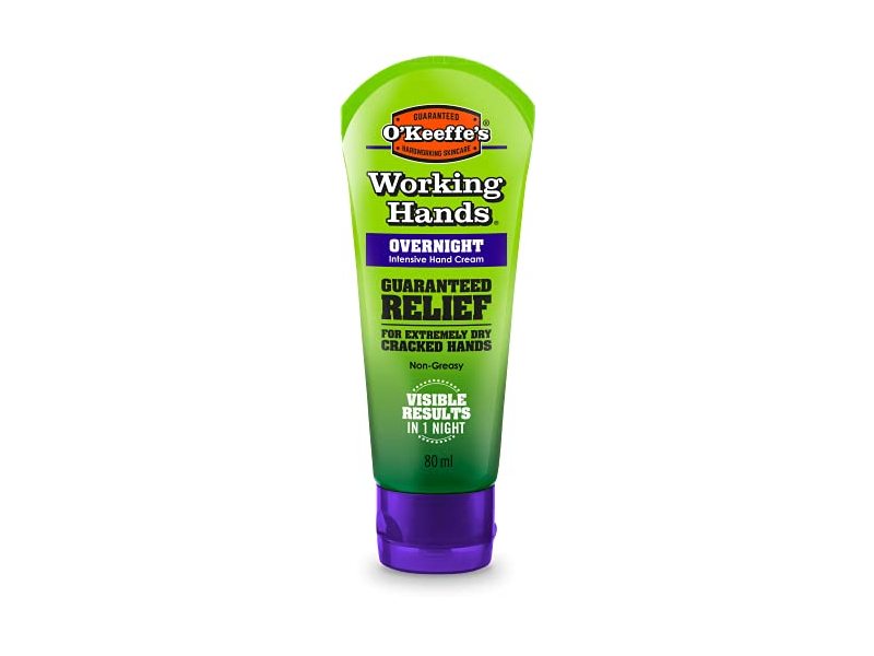 O'Keeffe's Working Hands Overnight Hand Cream, 80 mL