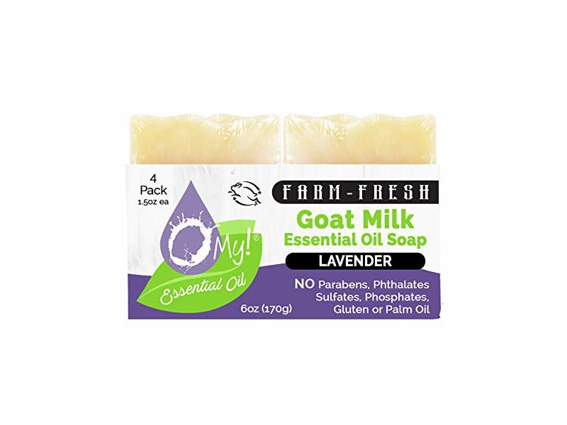 O My! Goat Milk Essential Oil Soap, 6 oz
