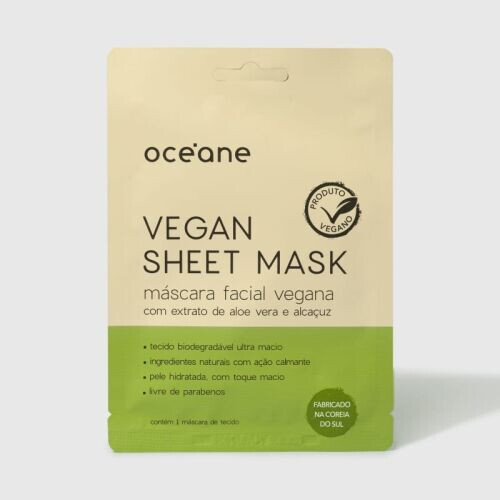 Vegan Sheet Mask - Máscara Facial Vegana