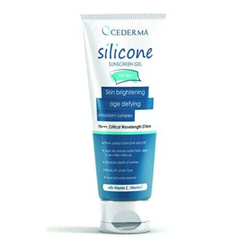 Silicone Sunscreen Gel Water Resistant And Non- Greasy Sunscrren Gel SPF 50 PA+++