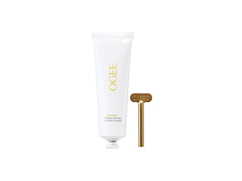Ogee Hydraganics Botanical Brilliance Exfoliating Cleanser, 3.4 fl oz/100 mL