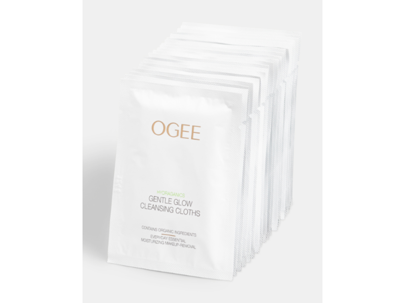 Ogee Hydraganics Cleansing Cloths, 20 Count
