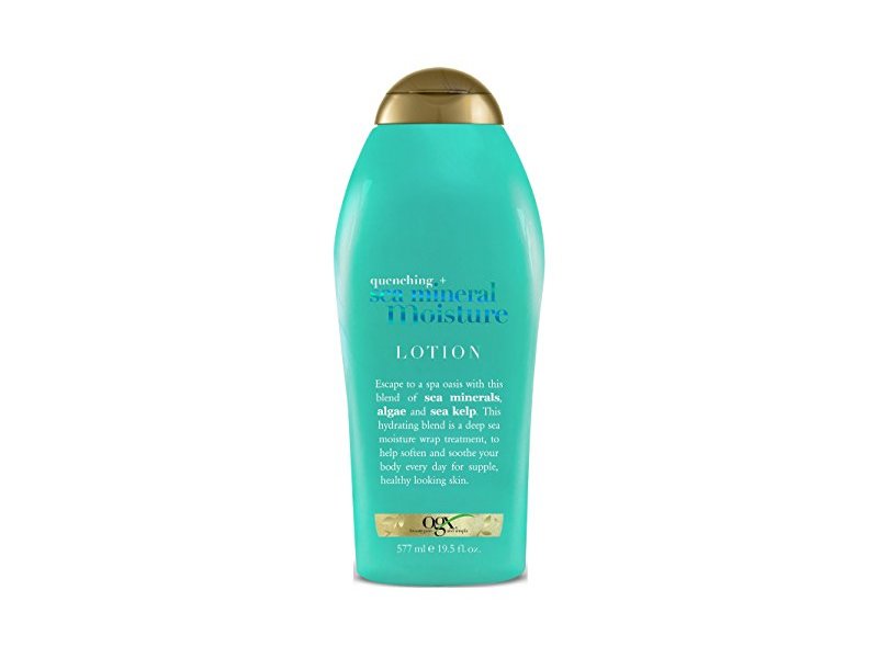OGX Quenching + Sea Mineral Moisture Body Lotion, 19.5 fl oz