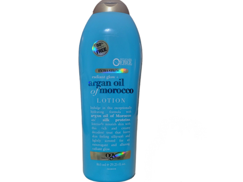 Ogx Radiant Glow + Argan Oil Lotion, Extra Strength, 29.25 fl oz/865 mL