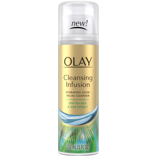 Cleansing Infusion Hydrating Glow Facial Cleanser With Deep Sea Kelp & Aloe Extract