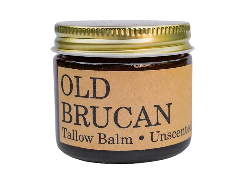Old Brucan Tallow Balm, Unscented, 2 fl oz
