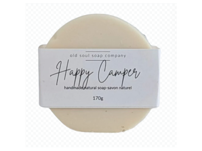 Old Soul Soap Company Soap Bar, Happy Camper, 170 g